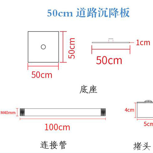淮北沉降板规格型号如何选择？
